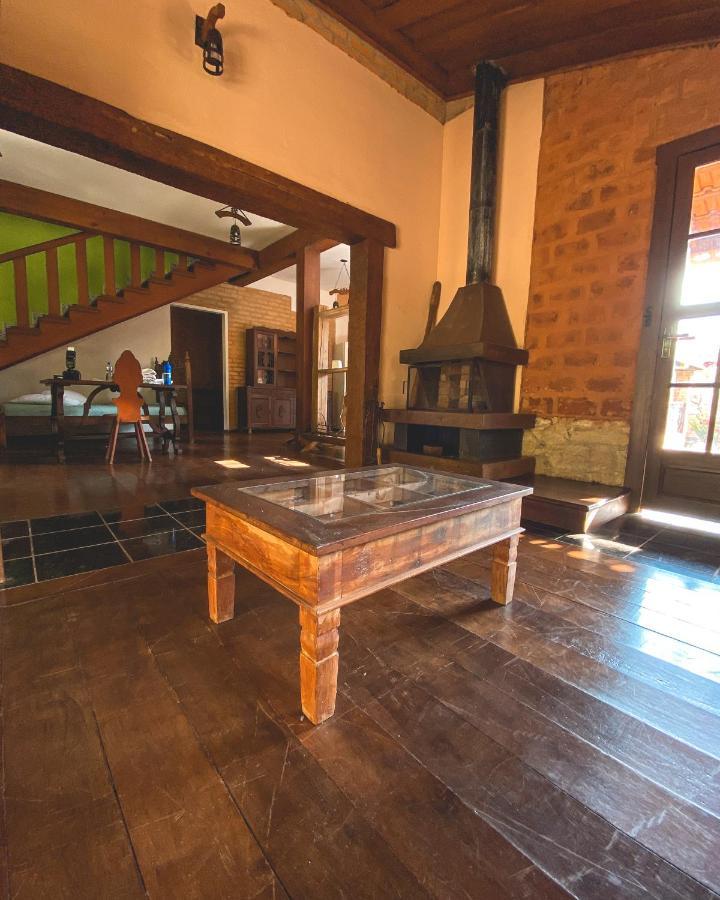 Em Tiradentes, Minas Gerais, Casa Tipica E Espacosa Em Terreno Arborizado Εξωτερικό φωτογραφία
